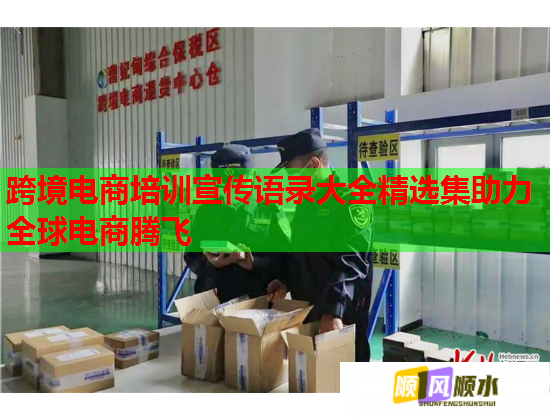 跨境电商培训宣传语录大全精选集助力全球电商腾飞  第2张 跨境电商培训宣传语录大全精选集助力全球电商腾飞  第2张